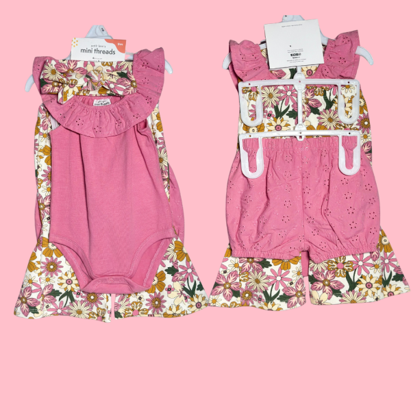 Baby Girl 9 Months 4-Piece Set