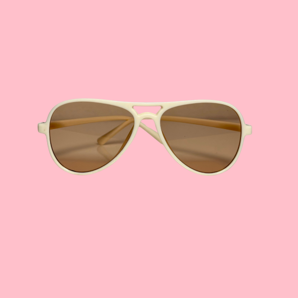 Nude Aviator Sunglasses