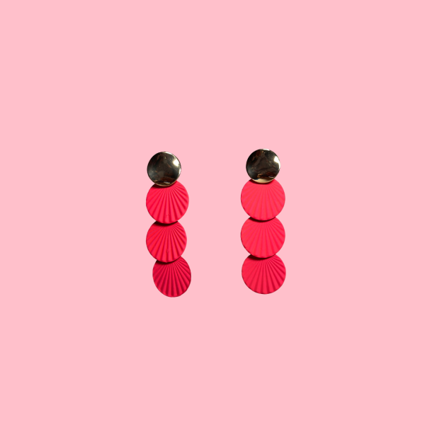 Circle Drop Earrings