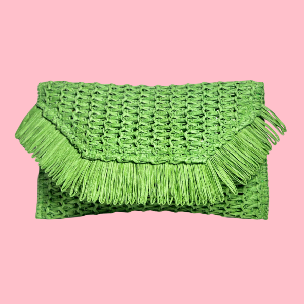 Island Straw Clutch - Image 7