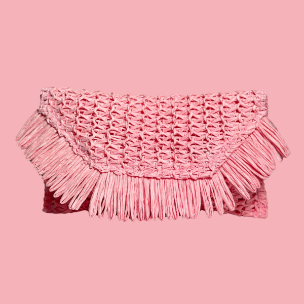 Island Straw Clutch - Image 6