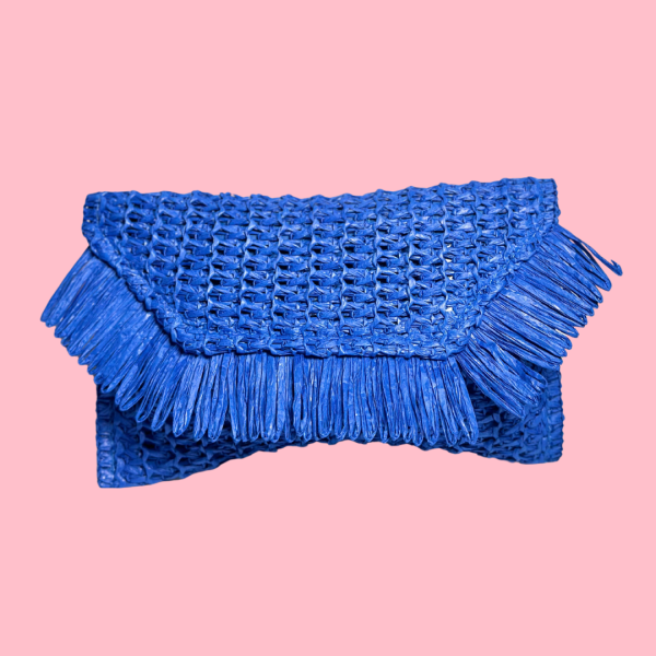 Island Straw Clutch - Image 5