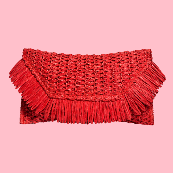 Island Straw Clutch - Image 3