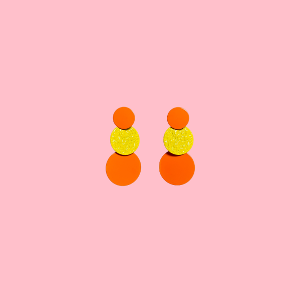 Starburst Drop Earrings - Image 2