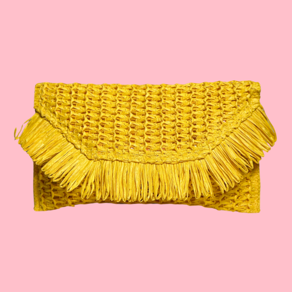 Island Straw Clutch - Image 2